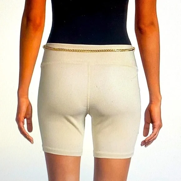 SALE WEWOREWHAT Chain Bike Short Sz M NWT - Picture 2 of 4